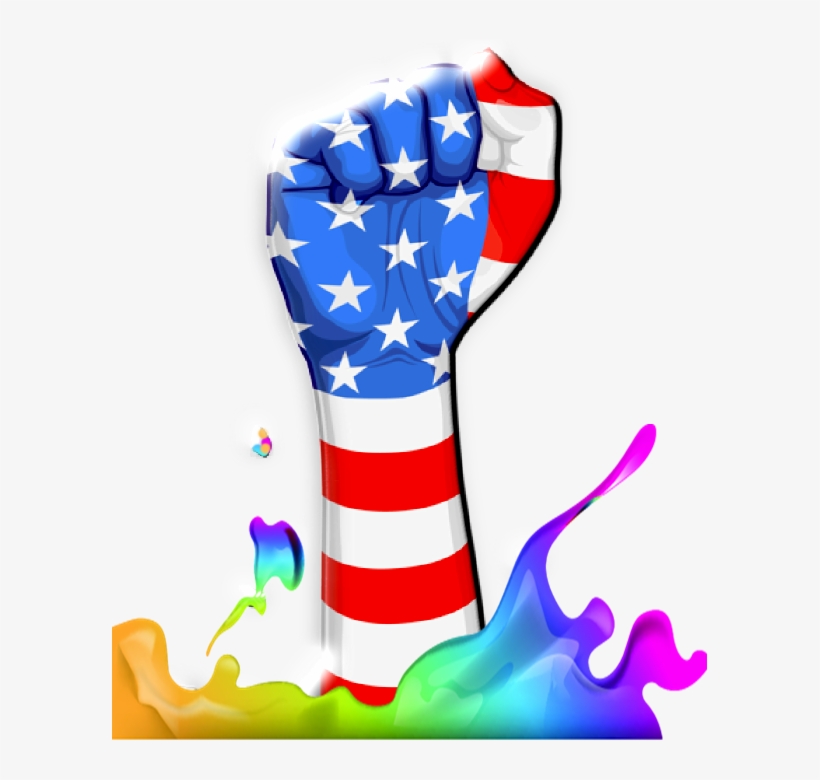 Para Ver O Tamanho Real Ou Salvar Clique Na Imagem - American Flag Wavy Transparent, transparent png download