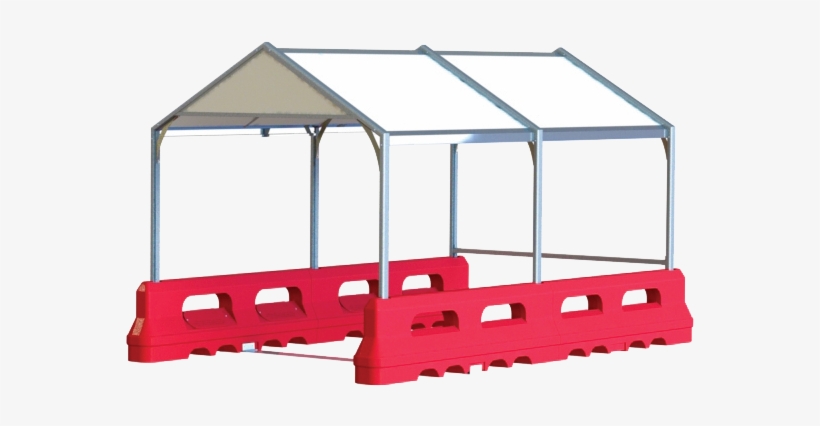 Cartpark Covered Cart Corral - Covered Shopping Cart Corral, transparent png download