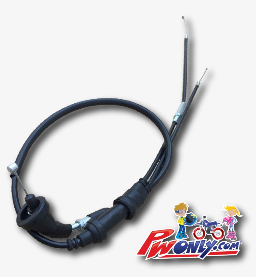 Pw 50 Cable For Throttle - Pw50 Throttle Cable, transparent png download