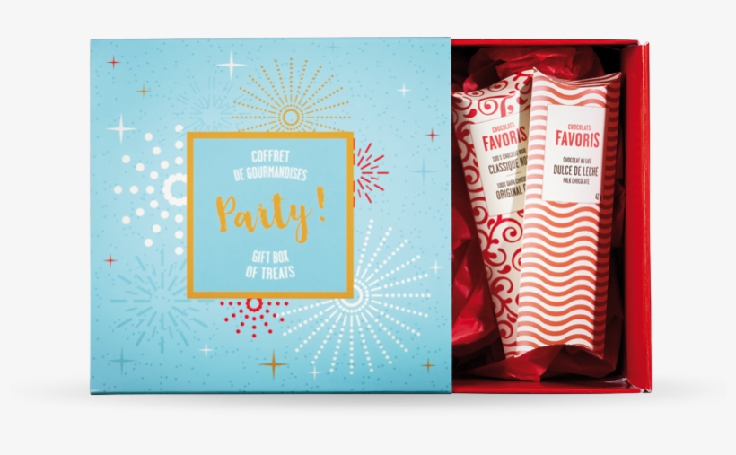 The Party Gift Box - Greeting Card, transparent png download