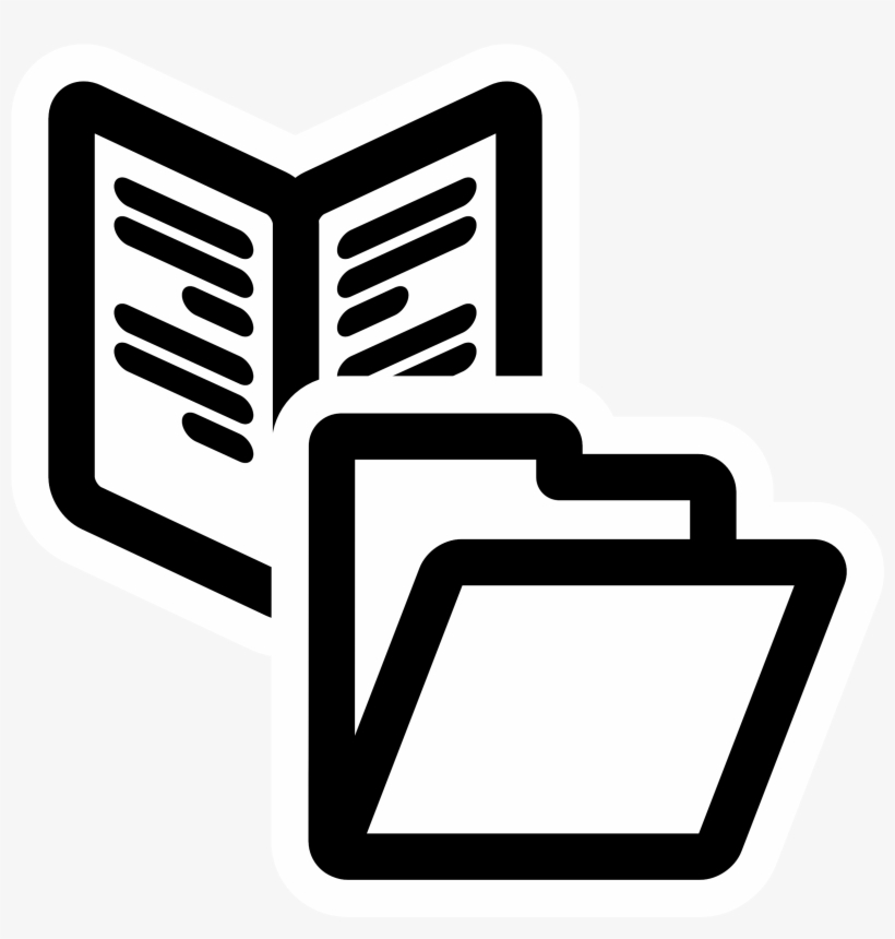 This Free Icons Png Design Of Mono Phrasebook Open, transparent png download