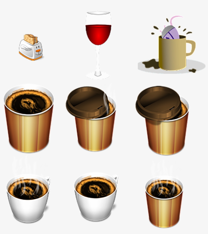 Drink Icon Food Icon Picture - Mouse Icons, transparent png download
