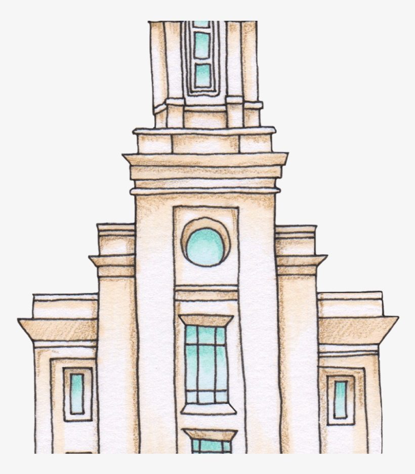 19 Lds Church Building Graphic Transparent Huge Freebie - Classical Architecture, transparent png download