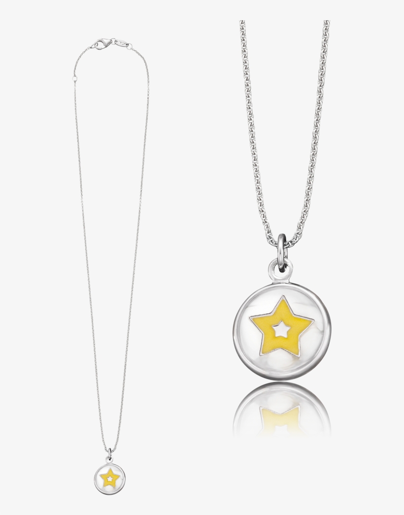 Herzengel Shine Glass Necklace Hen Glas 03shine - Locket, transparent png download