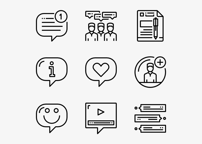 Social Media - Craft Icons, transparent png download