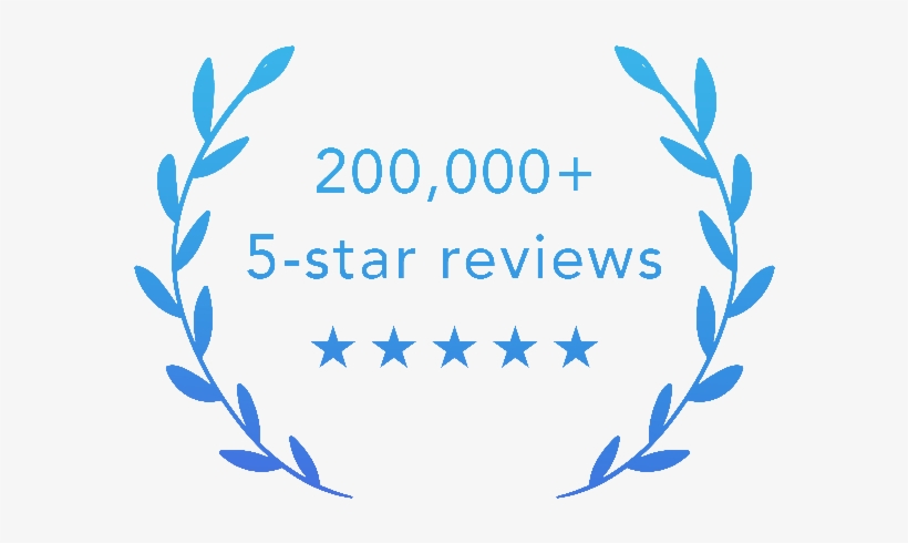 5-star Reviews - Calm App Of The Year, transparent png download