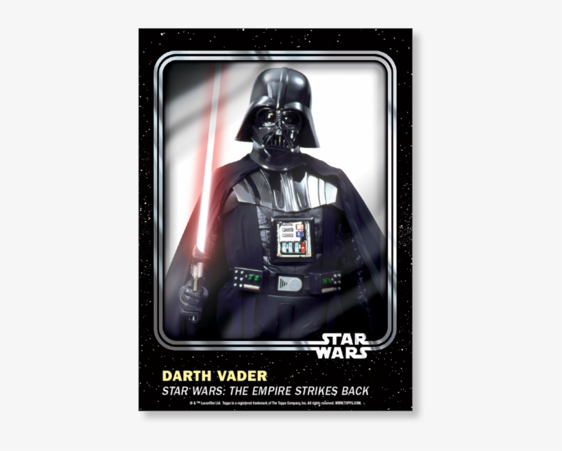 Darth Vader - Star Wars Card Trader Ahsoka Tano, transparent png download