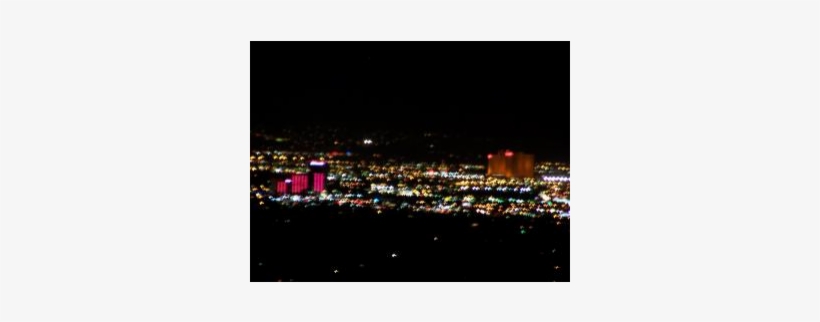 Reno Nevada, Above The City Lights, Just Below Tahoe - Skyline, transparent png download