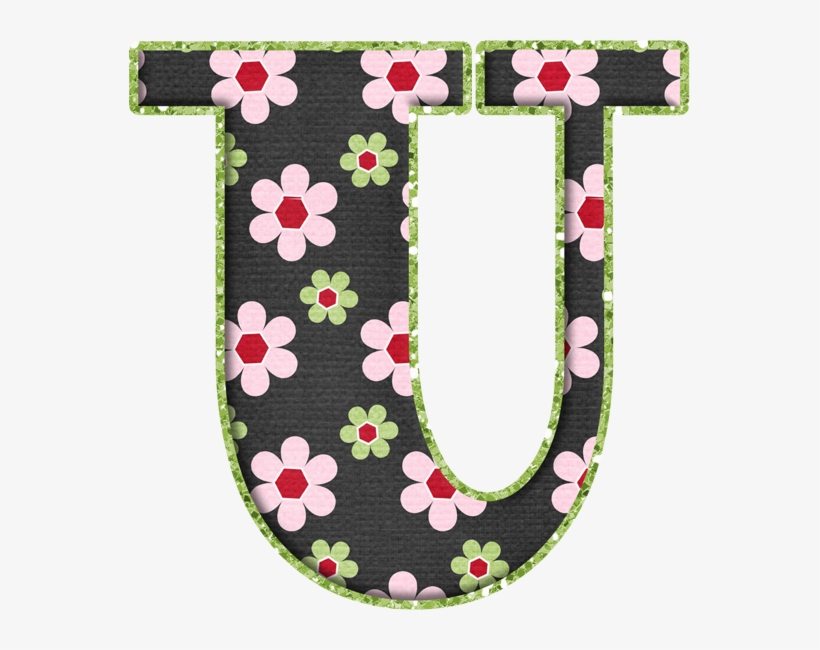 Alfabeto De Florecitas Rosas De Eduarda Cavalcanti, transparent png download