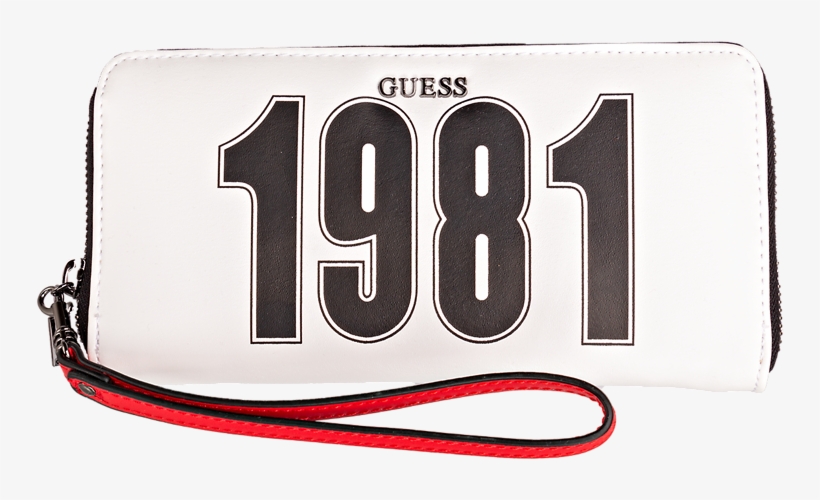 Guess Felix Large Zip Around White, transparent png download