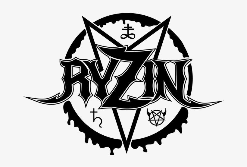 Ryzin Wrestling Logo - Satanic Symbols, transparent png download
