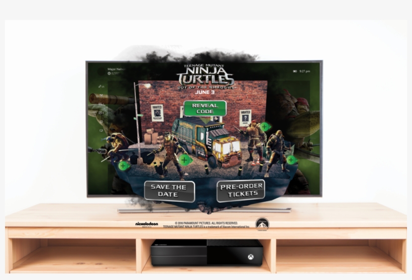 Blippar Aol Tmnt2 Storyboard R2 - Coffee Table, transparent png download