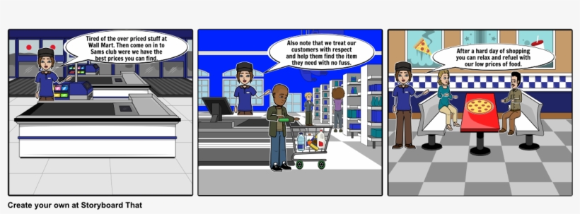 Sams Club - Cartoon, transparent png download