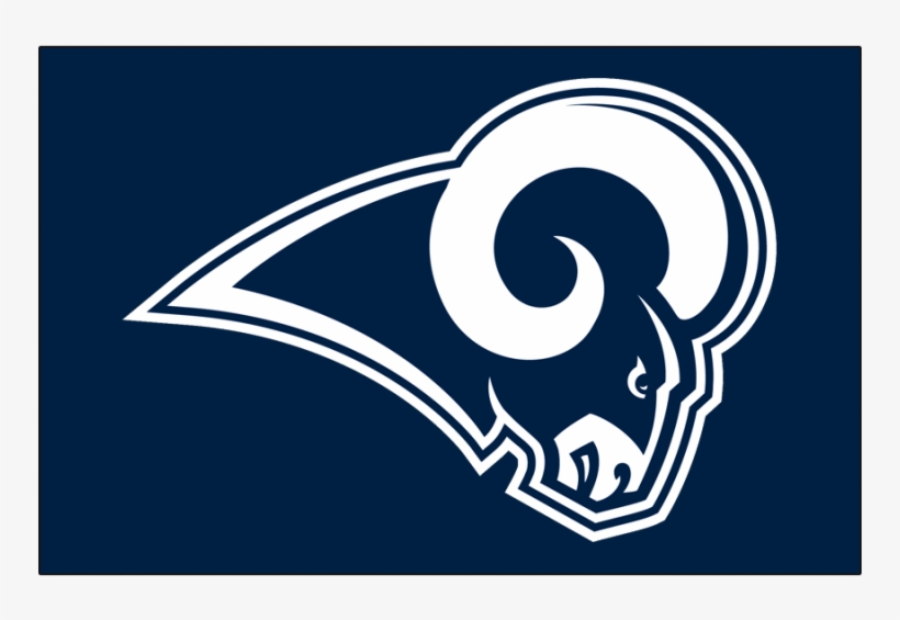 Los Angeles Rams Iron On Stickers And Peel-off Decals - Los Angeles Rams, transparent png download