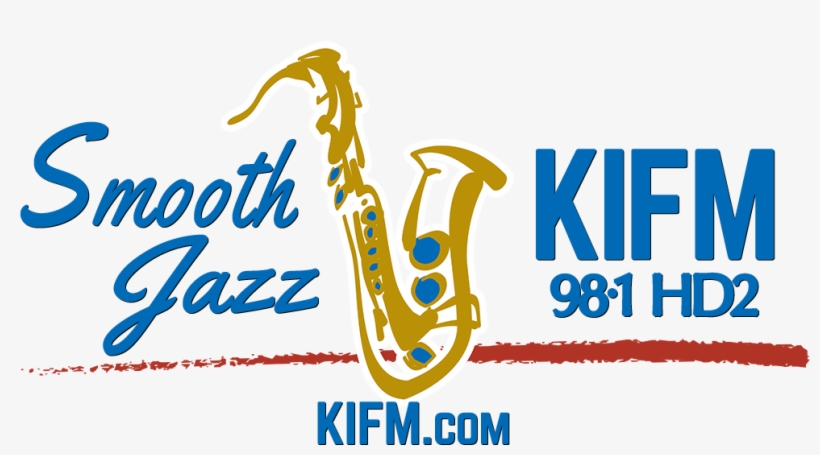 Smooth Jazz Kifm Logos - Graphic Design, transparent png download