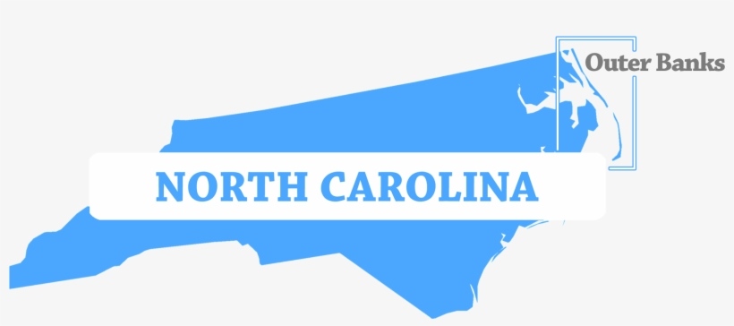 Nc State Outer Banks Map - Tony Stewart Foundation, transparent png download