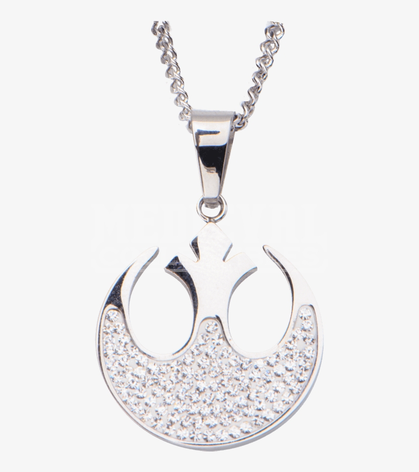 Womens Stainless Steel Rebel Alliance Necklace - Locket, transparent png download