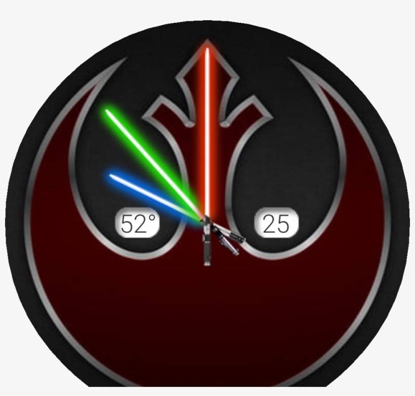 Alliance Lightsaber Hands - Circle, transparent png download