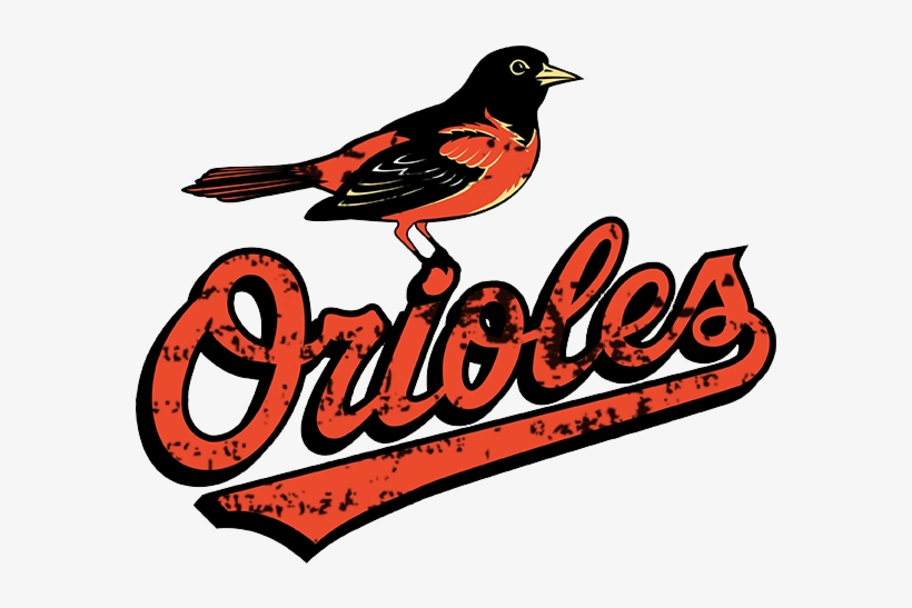 Baltimore Orioles 2009-present Primary Logo Distressed - Baltimore Orioles, transparent png download
