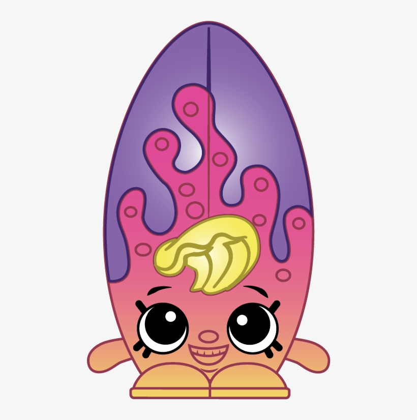 Syd Surfboard - Shopkins Png Season 8, transparent png download