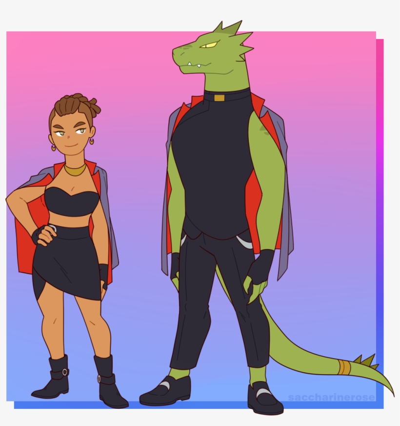 Princess Prom-esque Outfits For Rogelio And Lonnie - Cartoon, transparent png download