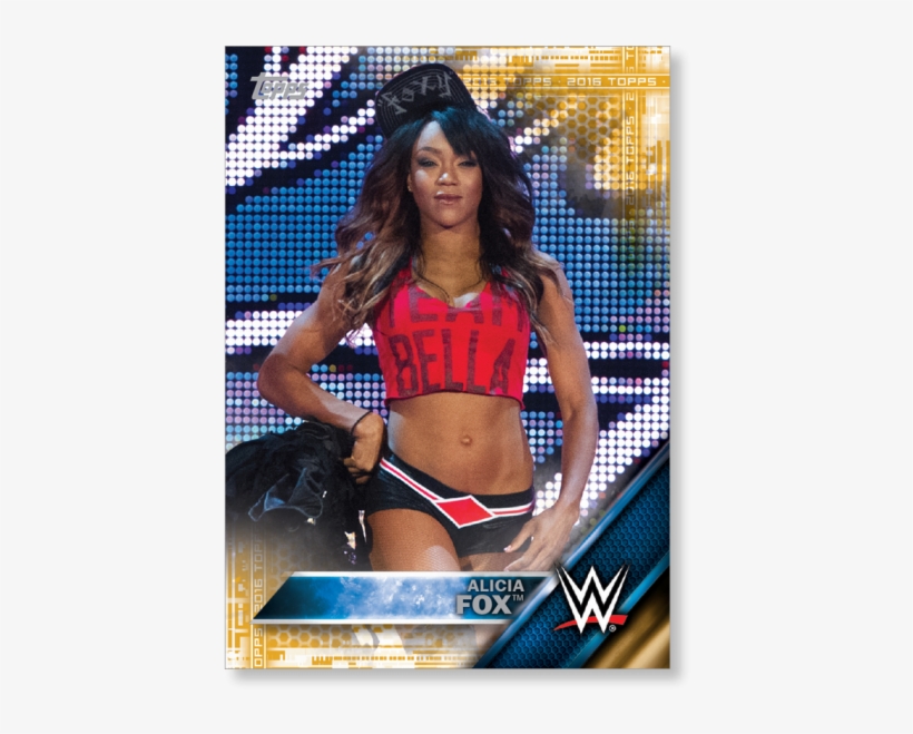 2016 Topps Wwe Alicia Fox - Wwe Raw, transparent png download