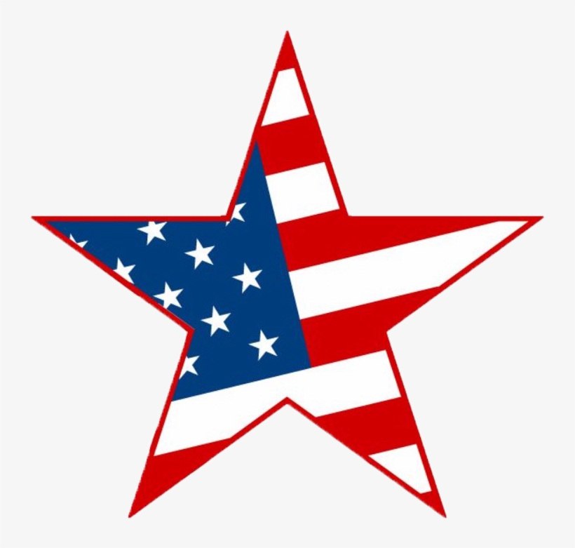 Related Products - 4th Of July Stars Clip Art, transparent png download