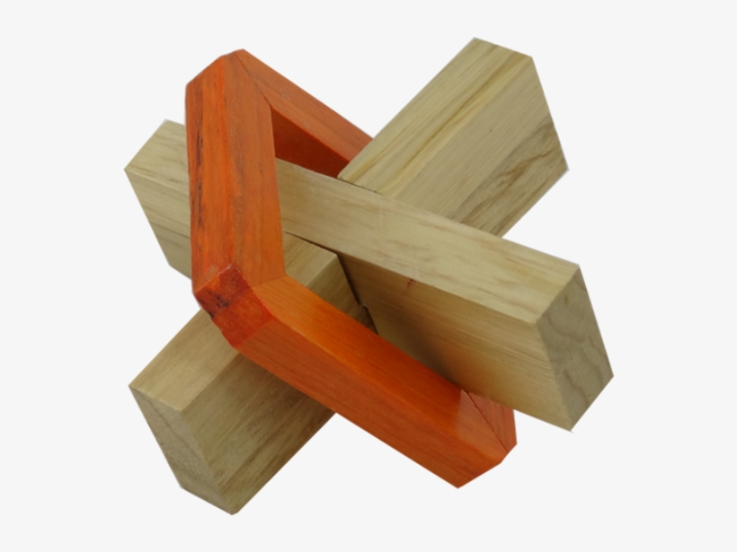 Unlock The Cross Puzzle - Plywood, transparent png download
