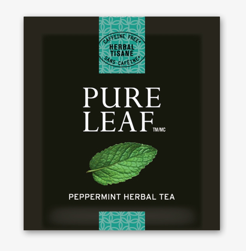 Pure Leaf Hot Tea Bags Peppermint 20 Count - Herbal, transparent png download