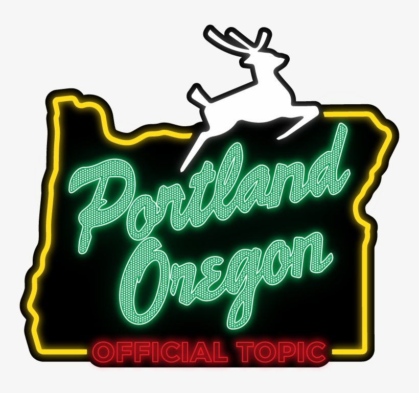 Made In Oregon Sign, transparent png download