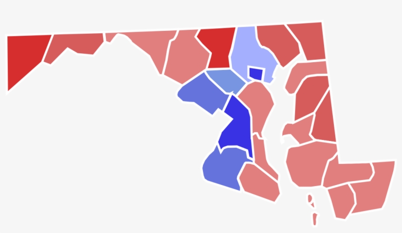 2010 Maryland Gubernatorial Election - 2018 Election Results In Maryland, transparent png download