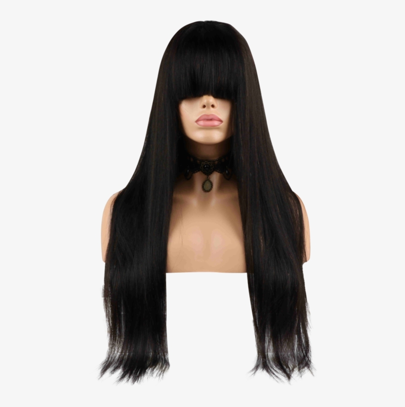 Buy Moschino Fringe - Lace Wig, transparent png download