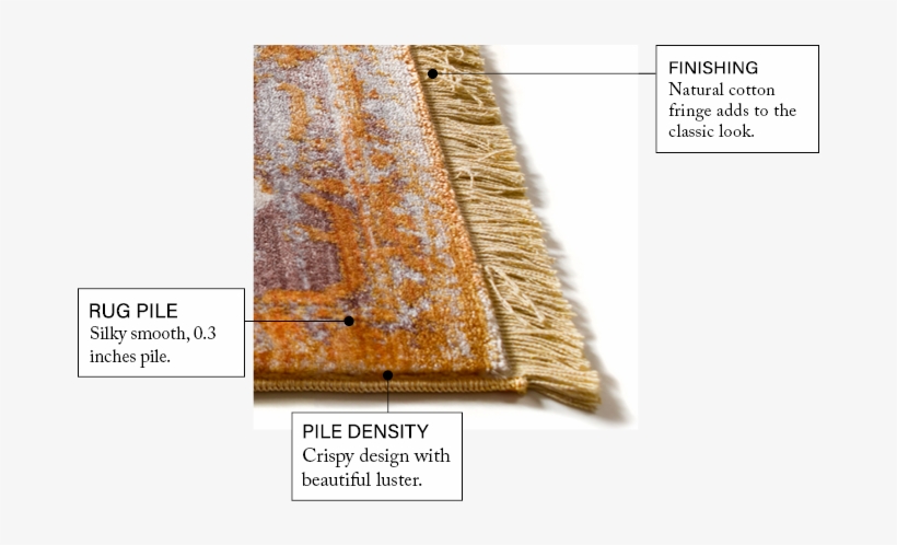 Global Treasures Naomi Gold Area Rug - Wood, transparent png download