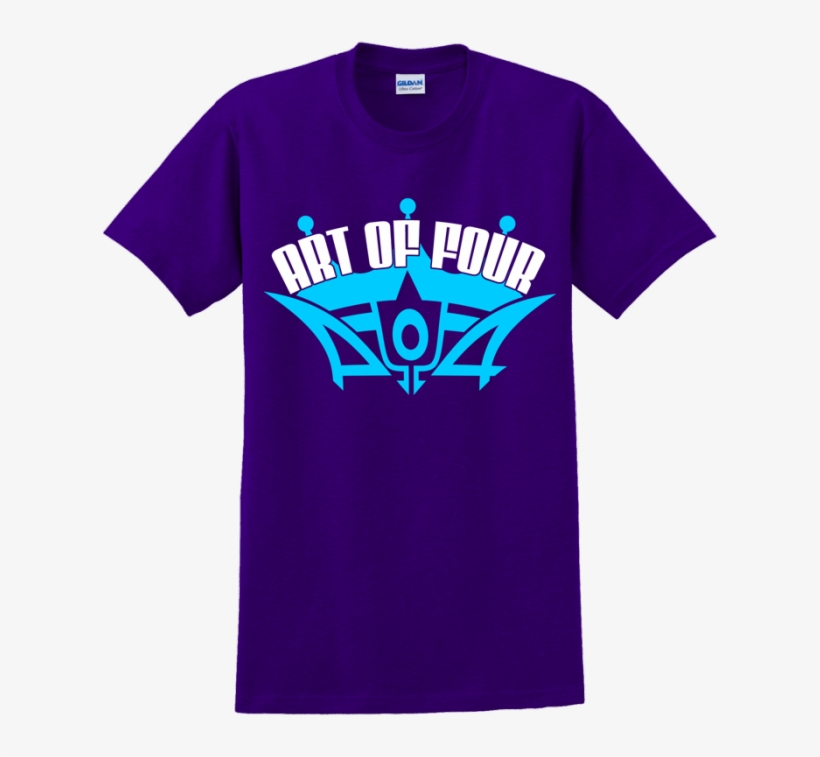 Crown T-shirt, Purple/light Blue Logo - Iu Sucks Shirt, transparent png download