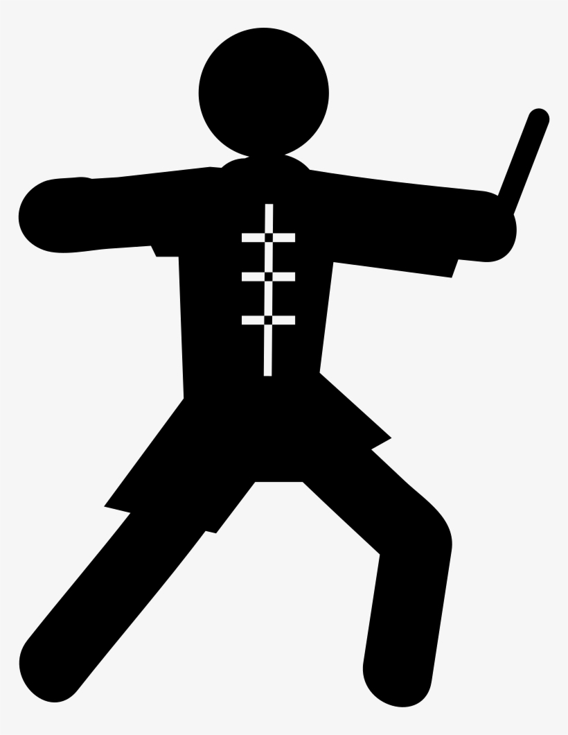 Martial Art Fighter Comments - Icono De Artes Marciales Png, transparent png download