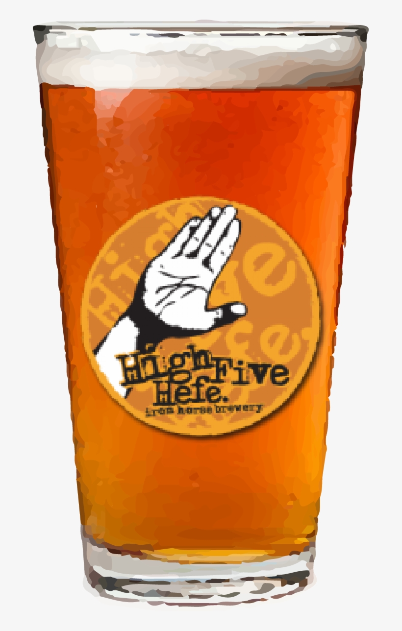 Db 03 Sep 2014 - High Five Hefe - Iron Horse Brewery, transparent png download