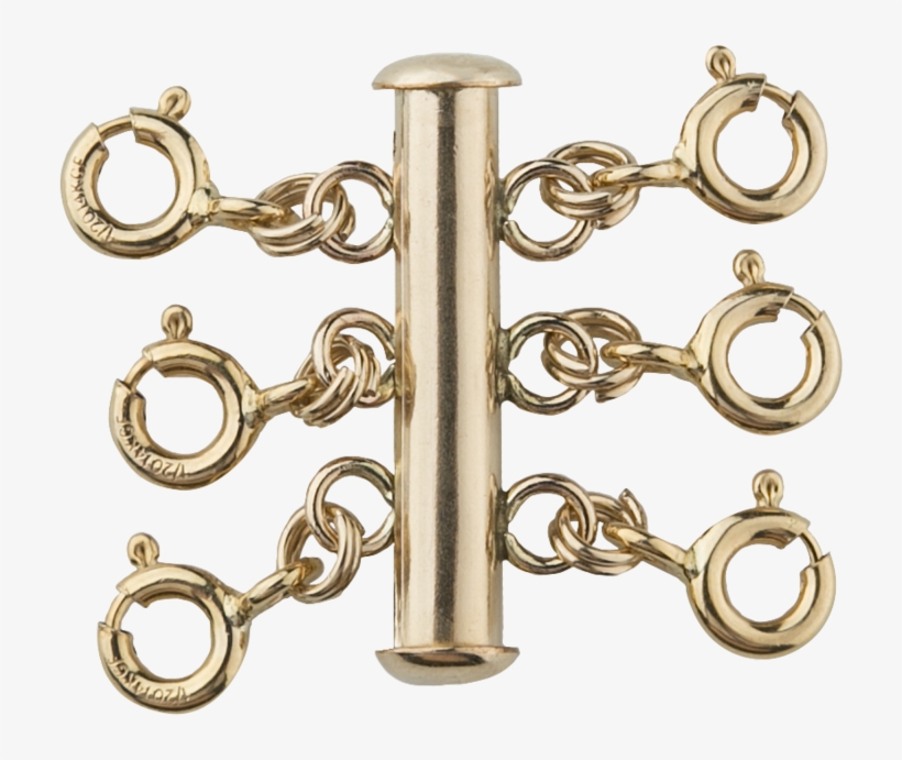 No More Tangled Necklaces With Strandalign - Brass, transparent png download