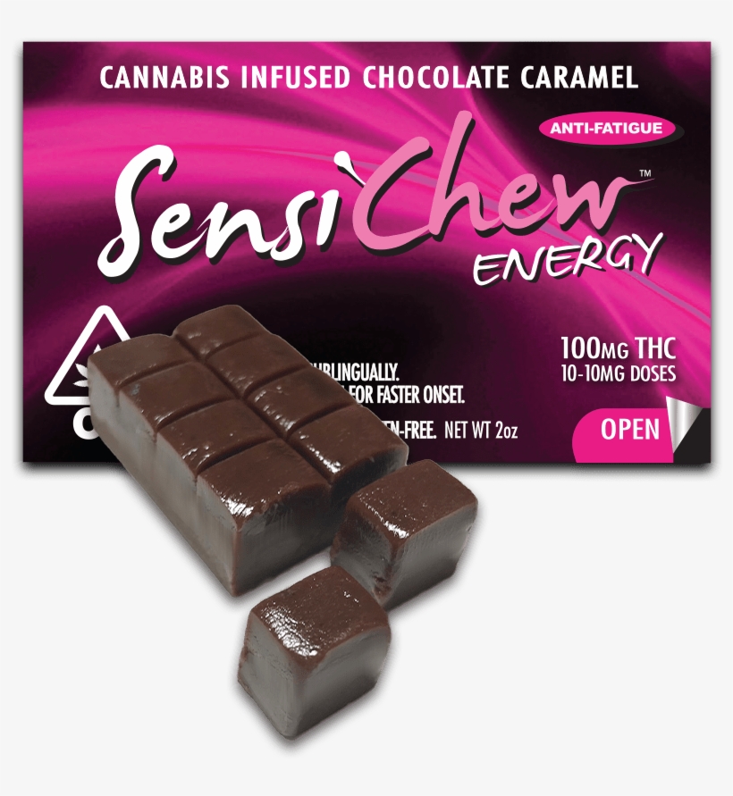 Sensi Chew Energy With Ginseng, transparent png download