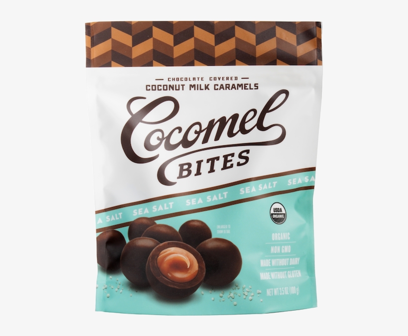 Jj's Sweets - Cocomels - Cocomel Bites - Sea Salt - Cocomel Bites, transparent png download