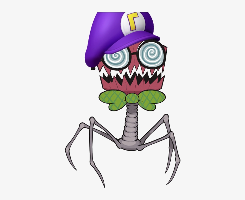 Waluigi's Hat On Dr - T-shirt, transparent png download