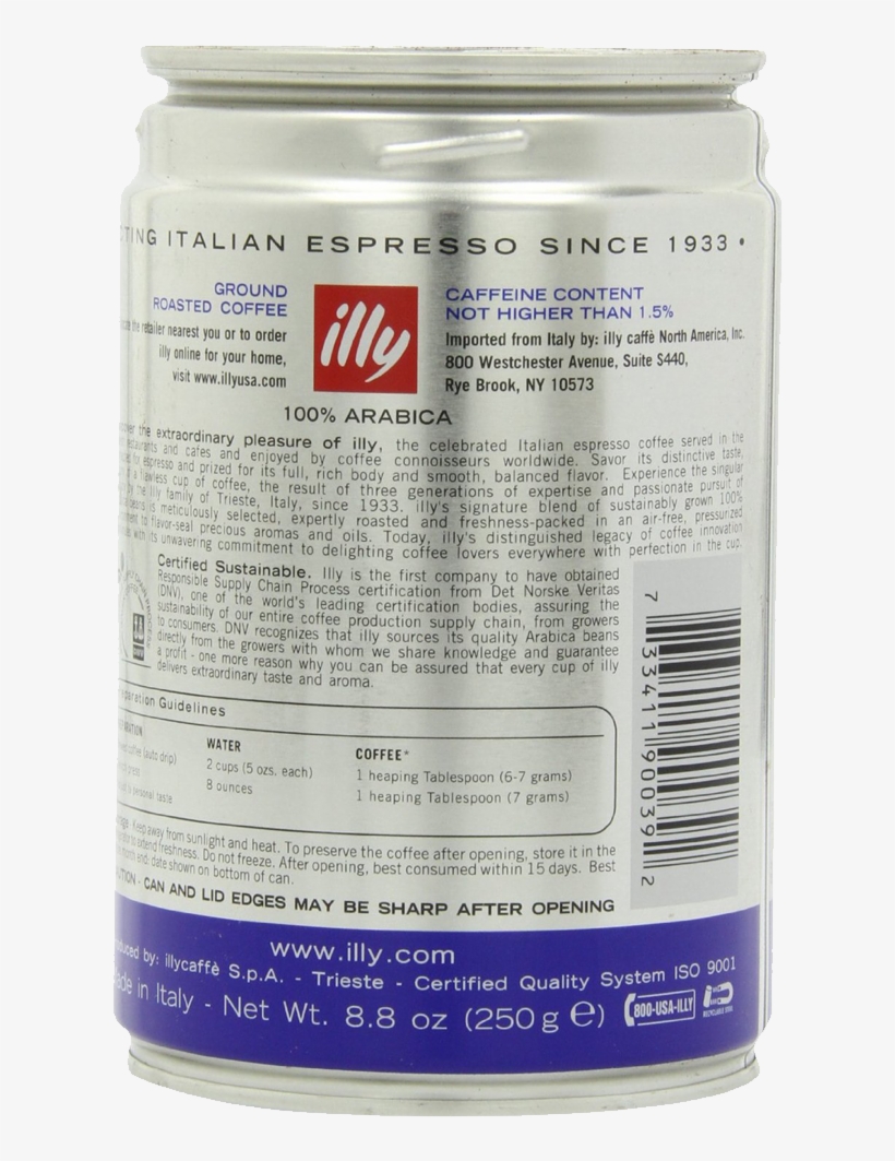 Image Product 59 - Illy Coffee, transparent png download