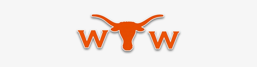 Wt White Longhorn Logo, transparent png download