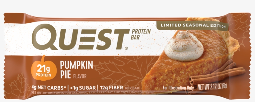 Quest Bar Pumpkin Pie Bars - Flyer, transparent png download