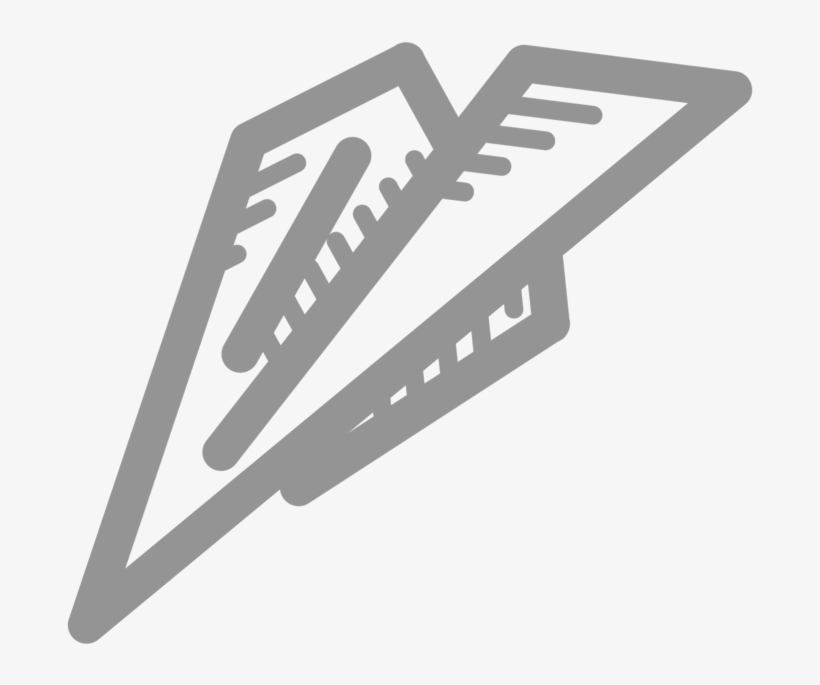 Airplane Paper Plane Hoodie T-shirt - Paper Plane Favicon, transparent png download