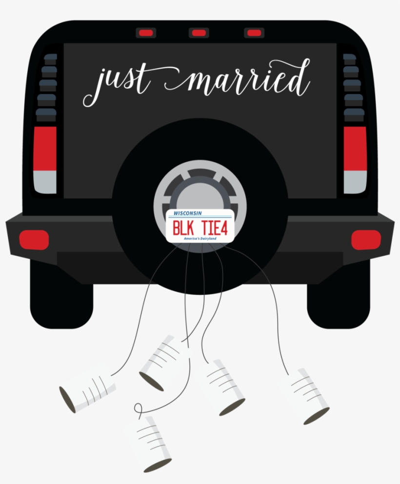 Just-married, transparent png download