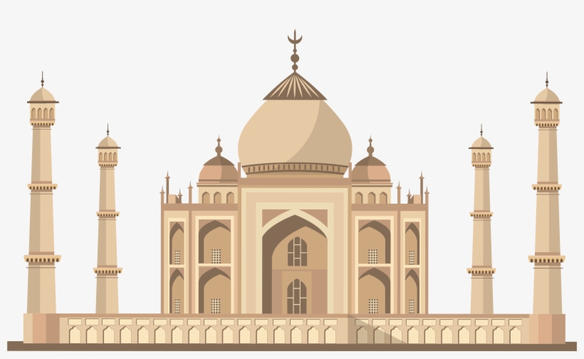 Taj Mahal India Png Clip Art - Taj Mahal, transparent png download