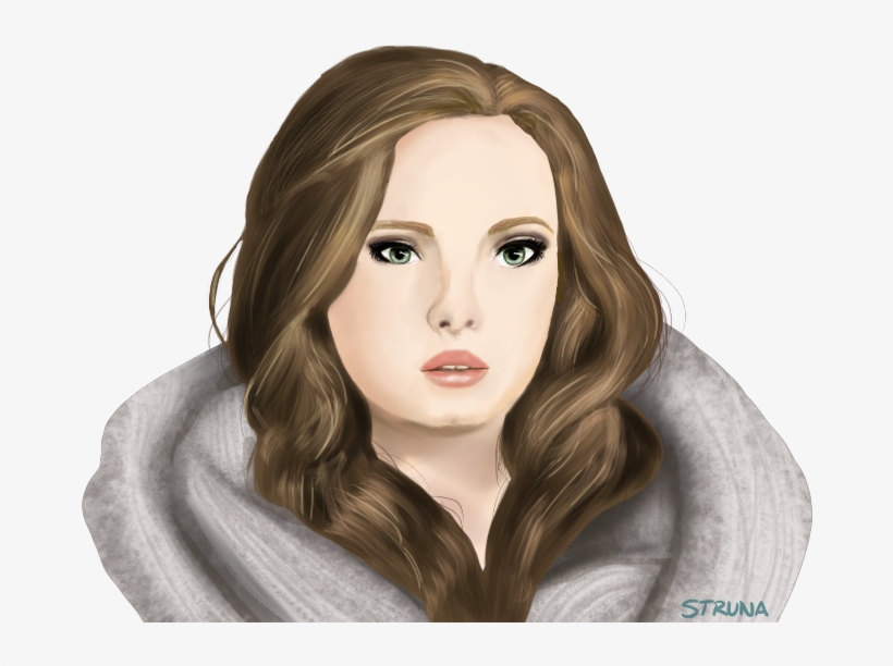 Adele Sets Fire To Taylor Swift's Reign As 'queen Of - Girl, transparent png download