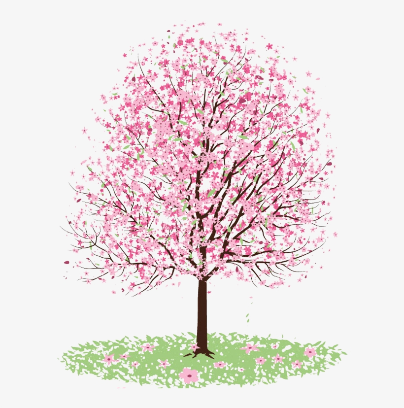 28 Collection Of Cherry Clipart Tumblr - Transparent Tree, transparent png download