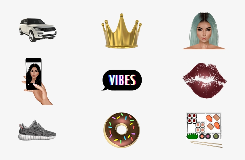Kimojis Kylie, transparent png download