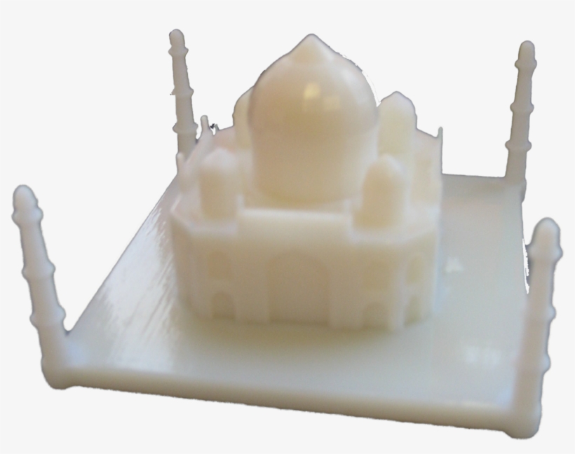 Taj Mahal Fdm Plastic 3d Print - Cake, transparent png download